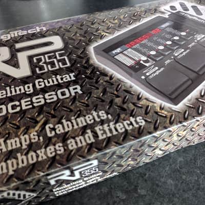 DigiTech RP355 2010s. Modelling Looper, MultiFX Pedal with PSU in Box image 4