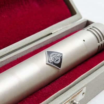 Neumann KM 54 Small Diaphragm Cardioid Condenser Microphone 1953 - 1970 Nickel image 2