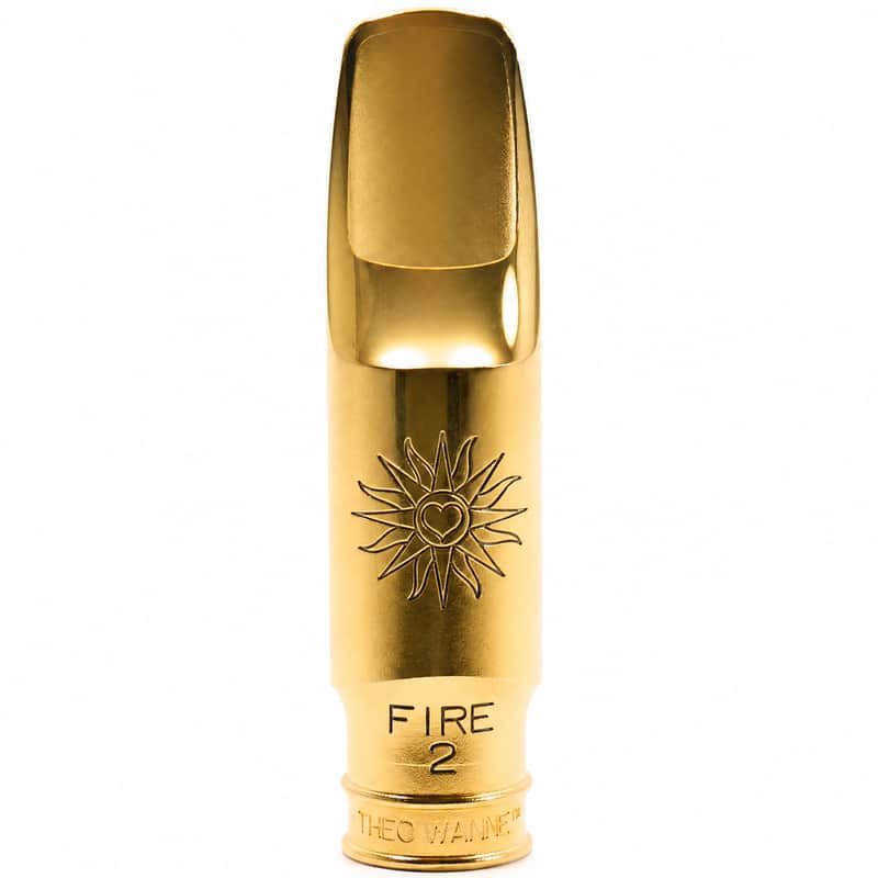 Theo Wanne FIRE2 Gold 8 Alto Saxophone Mouthpiece image 1