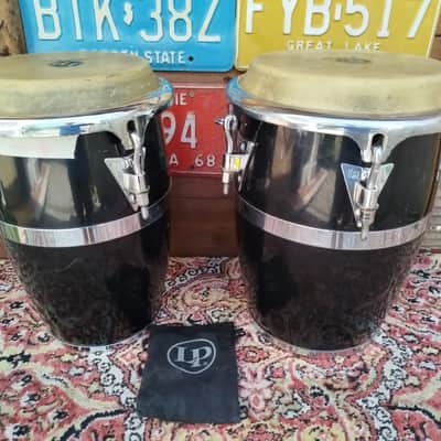 Latin Percussion LP JRX Junior Conga 8"+9", usate. 2000s - Black image 7