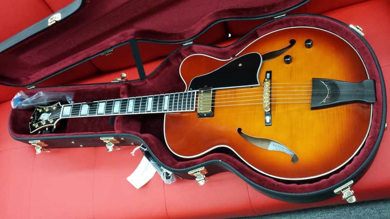 D'Aquisto Jazz Line DQ JZ ALB 2008 Sunburst image 1