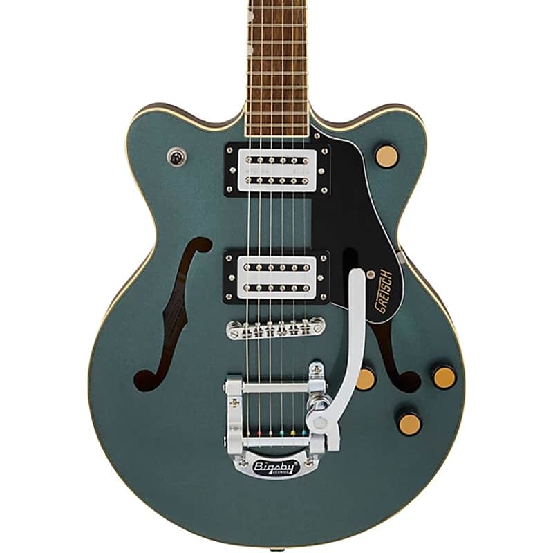 Gretsch G2655T Streamliner Center Block Jr. Double-Cut Guitar with Bigsby, Laurel Fingerboard, Gunmetal TGF33 image 1