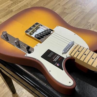 Fender Limited Edition American Performer Telecaster Electric Guitar, Honey Burst image 8
