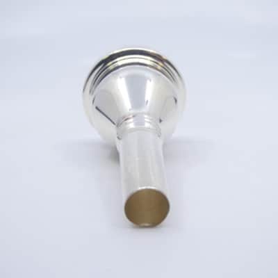 ACB 6s Small Shank Trombone Mouthpiece - Silver image 2