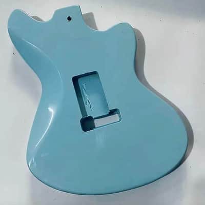 Light Blue Jazzmaster Style Left Hand Guitar Basswood Body image 2