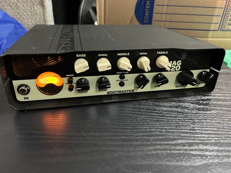 Ashdown RM MAG 420 Rootmaster 420W Bass Head 2010s - Black image 1