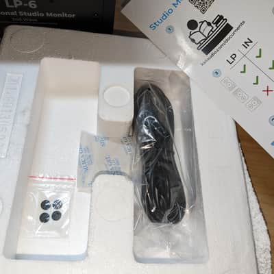 2x Pair Kali Audio LP-6 V2 Active Studio Monitor - Black image 4