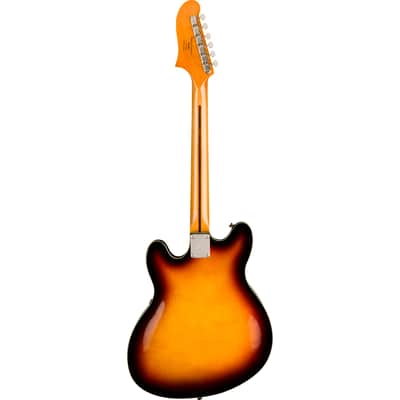 Squier Classic Vibe Starcaster Semi-Hollow Electric Guitar - Maple Fingerboard, 3-Color Sunburst image 2