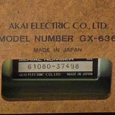 Akai GX-636 Pro Serviced Open Reel 6 Head Tape Recorder LED Upgrade, Custom Panels image 12