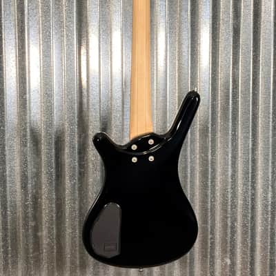 Warwick RockBass Corvette Basic Black Active Short Scale 4 String Bass & Bag Blem #1021 image 10