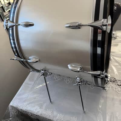 Slingerland Magnum 24x16 Bass Drum 1979 - Silver Mist Excellent condition! image 11