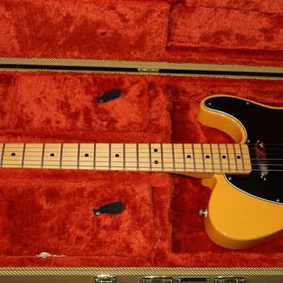 Fender FSR Standard Telecaster Ash Butterscotch Blonde with tweed case used 2011 MIM image 2