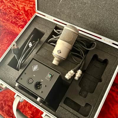 Neumann M 147 Large Diaphragm Cardioid Tube Condenser Microphone 1999 - Present - Nickel original Germany