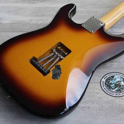 1993 Fender Japan ST-STD Stratocaster Standard (Sunburst) image 8