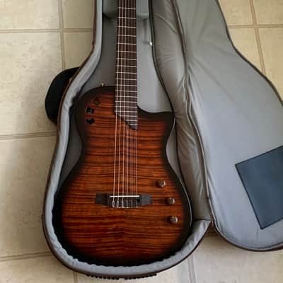 Cordoba Stage guitar Thinline Classical 2022  Town flame image 4