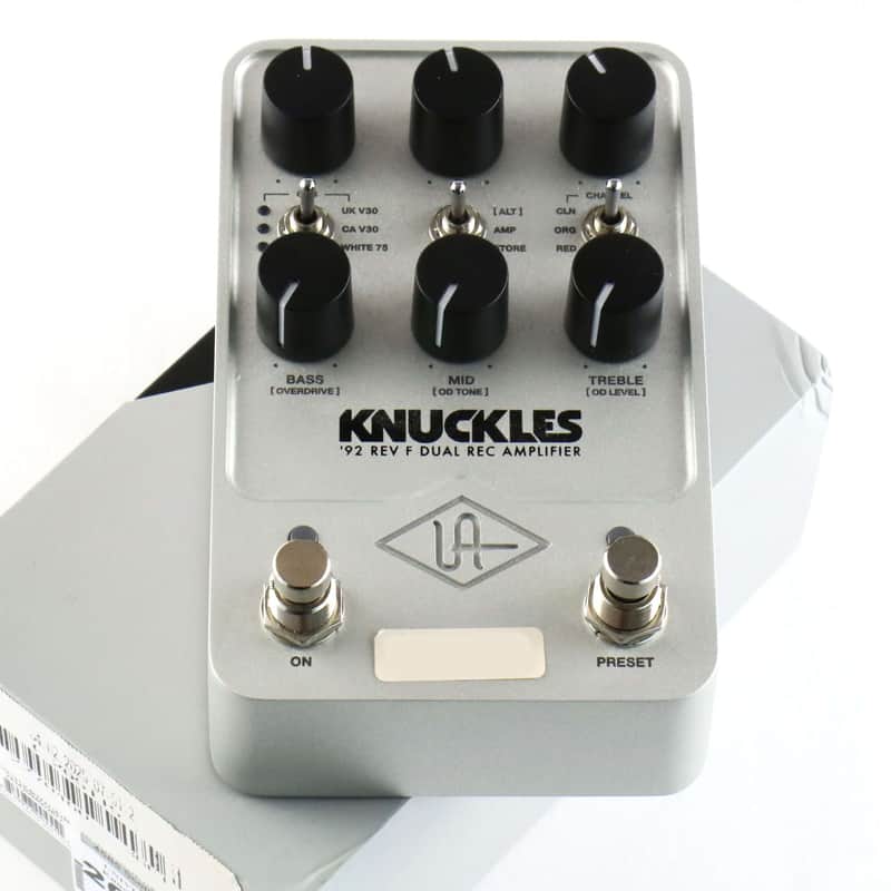 Universal Audio Knuckles '92 Rev F Dual Rec Amplifier 2024 - Present - Silver image 1