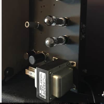 Verellen BV #3  (3rd amp made) Natural Wood 50 Watt Bass Guitar Amp image 4