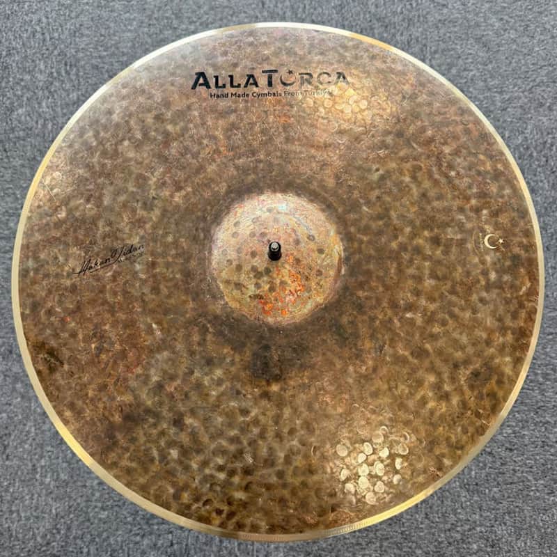 Alla Turca Hakan Fidan Master 14" Hi Hats T-878g B-1096g w/ video demo of actual cymbal for sale image 1