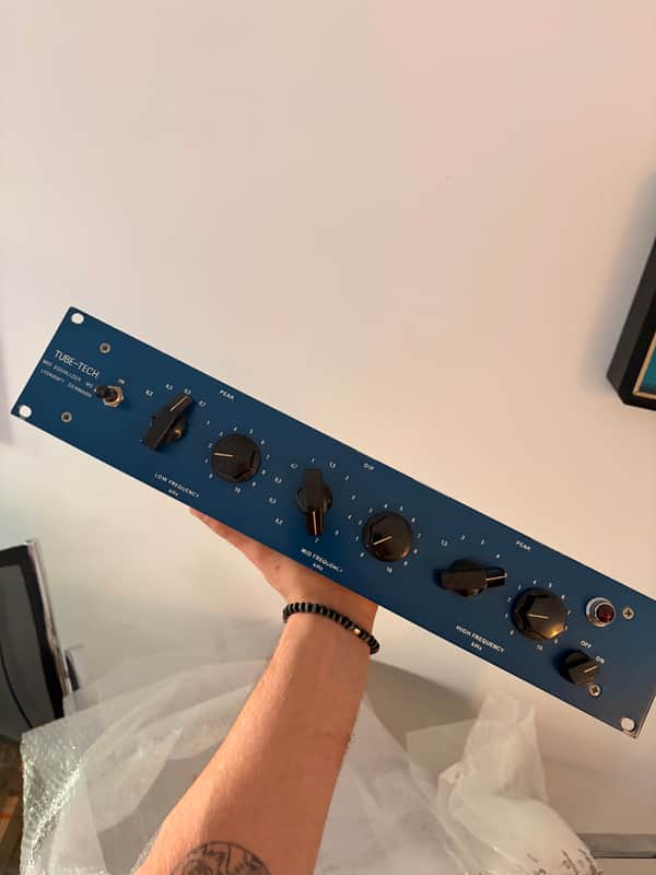 Tube-Tech ME-1B Mid Range Tube Equalizer 2010s - Blue image 1