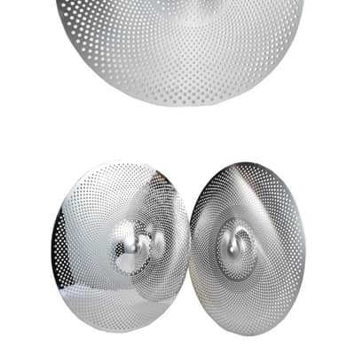 Low Volume Cymbal Quiet Tone Mute Cymbal set 14"hihat 16"Crash 18"crash 20"ride image 8