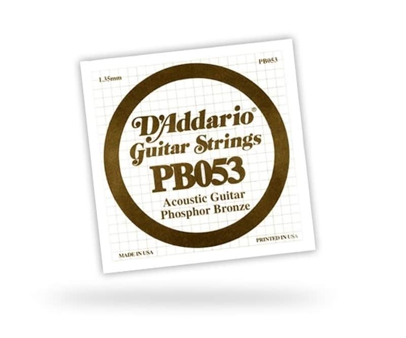 DAddario PB053 Einzelsaite - 053 image 1