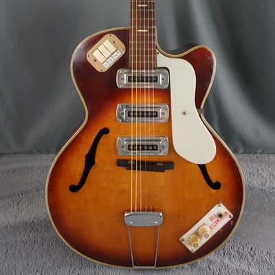 Teisco EP-17 1960s - Tobacco Burst image 2