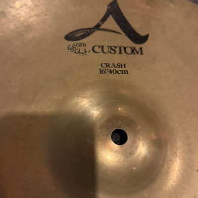 Zildjian 16" A Custom Crash Cymbal image 3