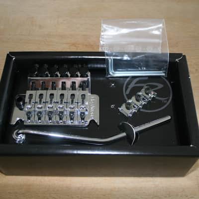 Floyd Rose FRT100R2 Original Tremolo Bridge System with R2 Nut 2010s - Chrome image 2