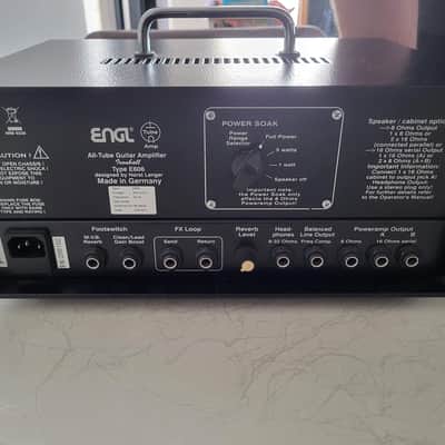 ENGL E606 Ironball 20W Tube Amp Head + Z-4 Footswitch + Gig Bag image 3