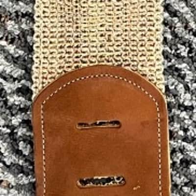 LM Products AC-1, 3-Inch Wide Cotton Blend Weave Adjustable Guitar Strap image 4