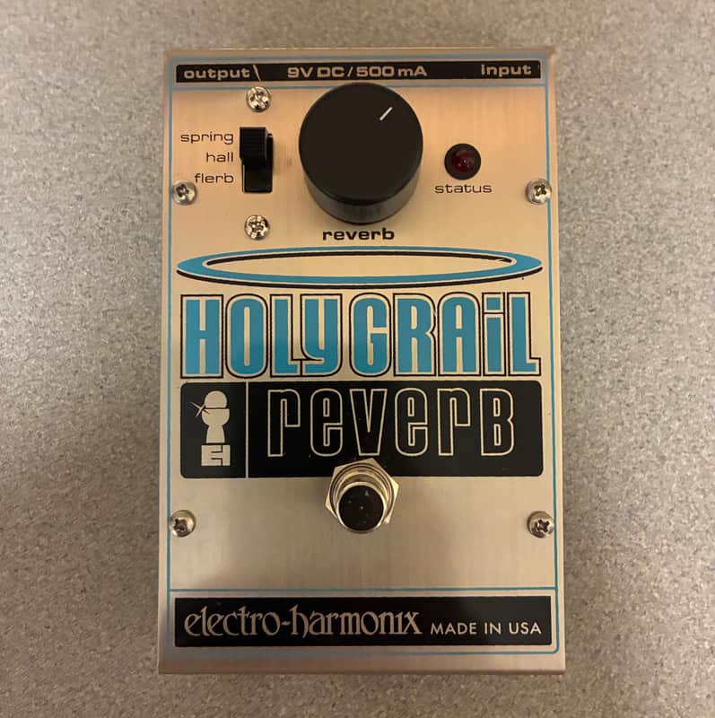 Electro-Harmonix Holy Grail Reverb V1 2002 - 2009 - Silver / Blue image 1