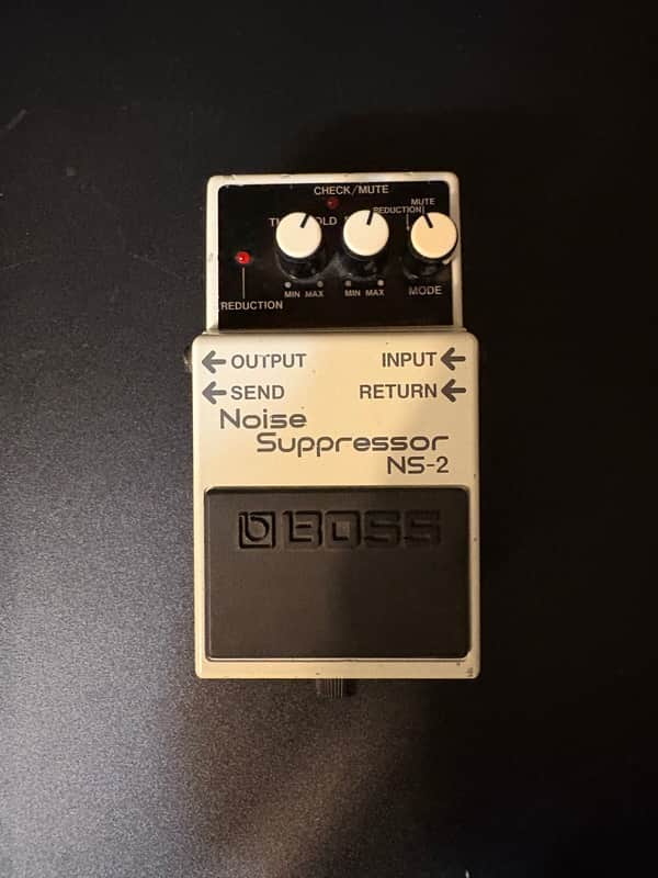 Boss NS-2 Noise Suppressor (Silver Label) 1989 - Present - White image 1