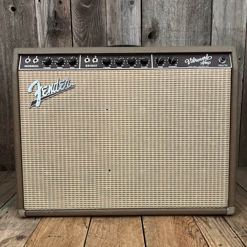 Fender '63 Vibroverb Reissue Amp- Brown 1993 image 1
