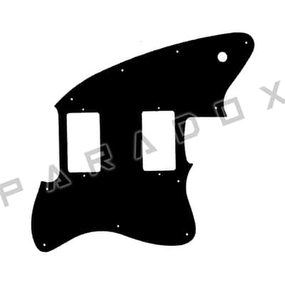 Custom Pickguard For 2020 - 2024 Made in China Squier Paranormal Toronado - Black/Cream/Black/Cream/Black .110" image 1