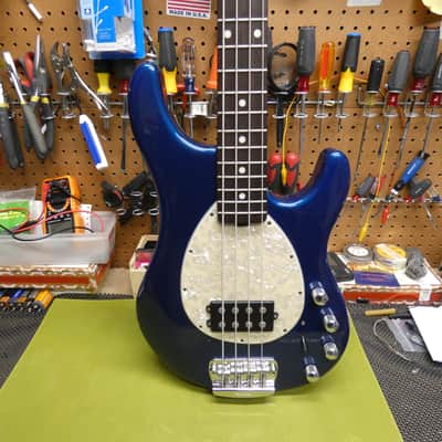 Ernie Ball Music Man Sterling USA Model 2008 - Blue Pearl image 1