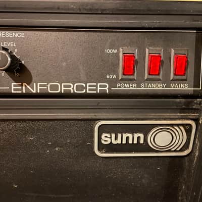 Sunn Enforcer 80s Black image 3