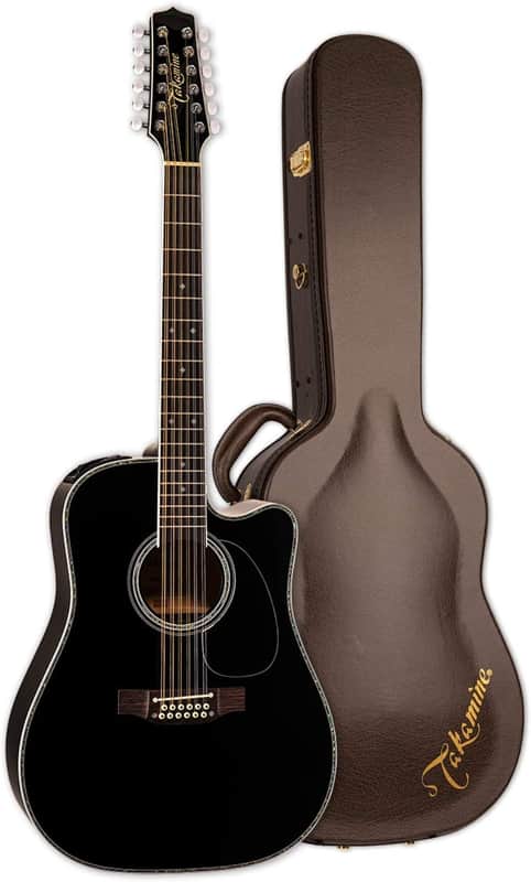 Takamine EF381SC deluxe Legacy Series 12-String Dreadnought Cutaway Acoustic/Electric Guitar 2010s G image 1
