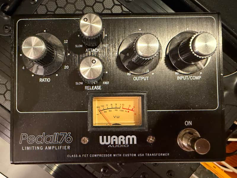 Warm Audio Pedal 76 Compressor 2024 - Present - Black image 1
