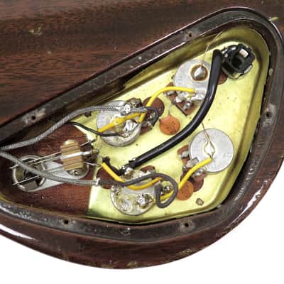 1971 Gibson SG Standard - Walnut Finish - Stop Tail Angus Young Vibe - Large Pickguard image 21