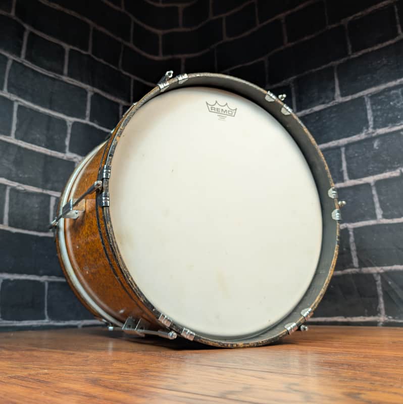 Music City Vintage 16"x10" Mahogany Bass Drum – Warm Vintage Tone – Classic Mahogany Shell – Player‑Grade