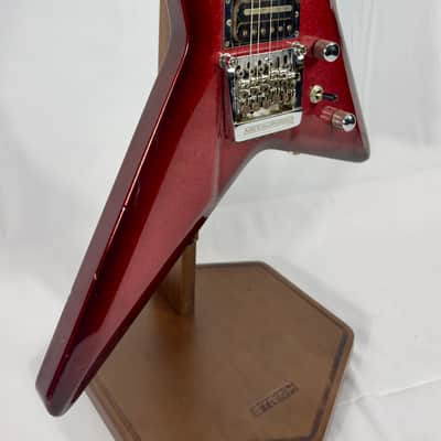 Tokai Super Edition FSD-65 *Five Star* Explorer MIJ Japan 1980s - Red Sparkle image 3