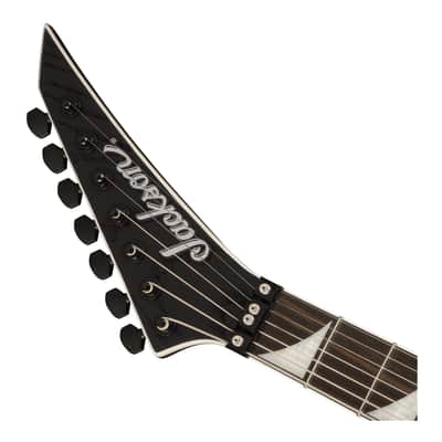 Used Jackson Pro Series Jeff Loomis Sig Soloist SL7 - Satin Black w/Ebony FB image 4