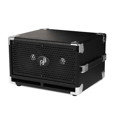 Phil Jones Compact 2 (C2-B), 200W 2 x 5", 8-ohm), 40Hz-15KHz, "Piranha" Series Bass Cabinet, Black image 1