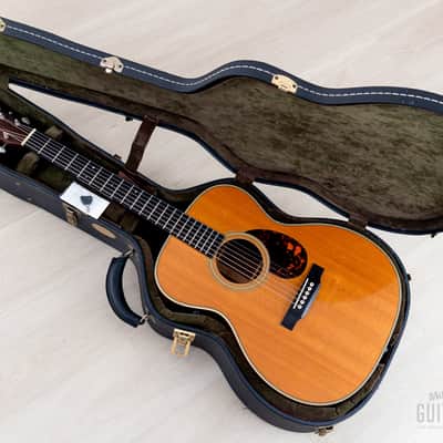 2012 Martin OM-28E Retro Acoustic Electric Guitar w/ Fishman F1 Aura+, Case image 21