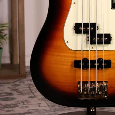 Fender 75th Anniversary American Professional PJ Bass - Rosewood Fingerboard, 2-Color Sunburst image 4
