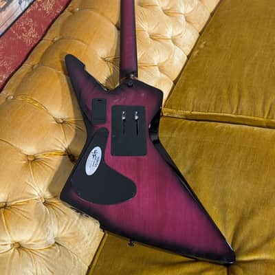 Schecter E-1 FR S Sustainiac 2024 - Trans Purple Burst image 12