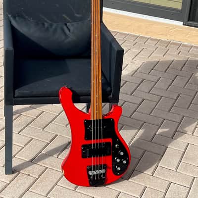 Rickenbacker 4001 Fretless Bass 1986 ultra rare "Redneck" w/Black parts Ltd. Edition its Factory Fretless ! image 2