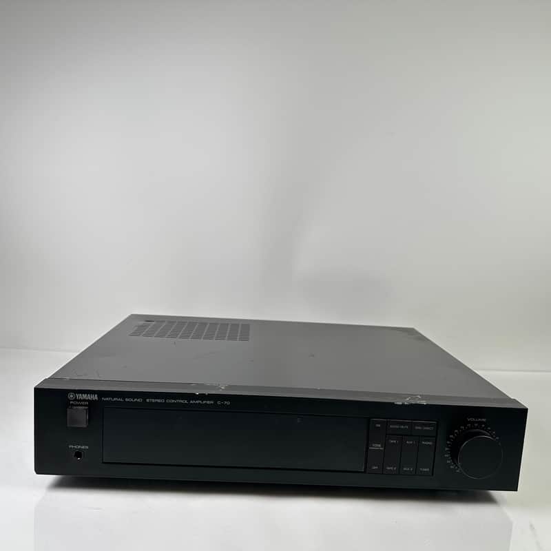 Yamaha C-70 Control Amplifier, Preamplifier Amp Phono Preamp | Reverb
