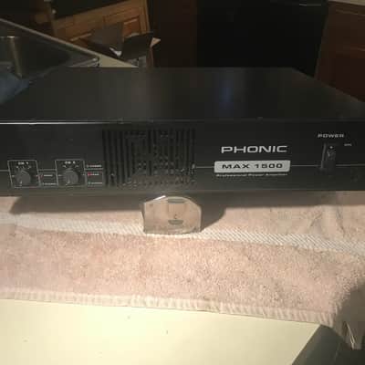 Phonic XP 1000 Two-Channel Power Amplifier (church owned) CG00YJ7