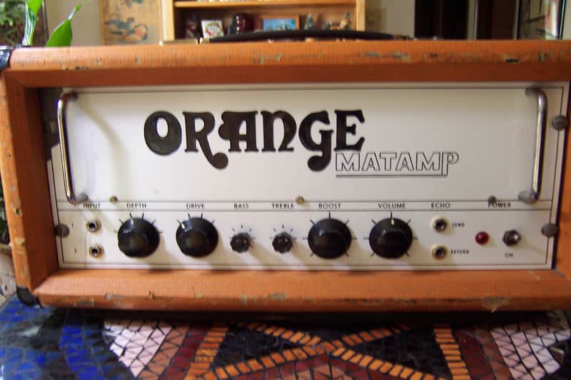 Orange | Matamp ST-50 1969 - Orange Tolex